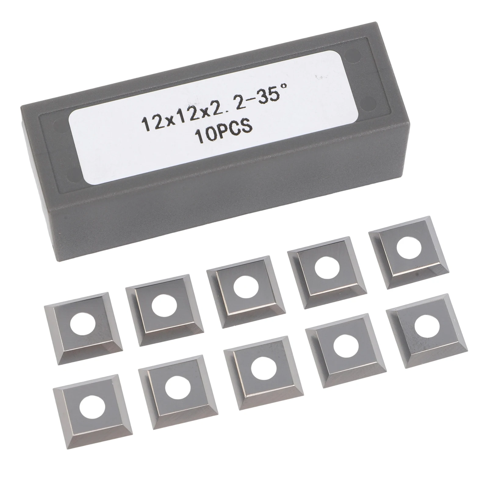 

Planer Accessories Carbide Inserts Woodturning Projects 4 Edges Design Bevel Cut Blade Change Ease Dull Blade Rotation