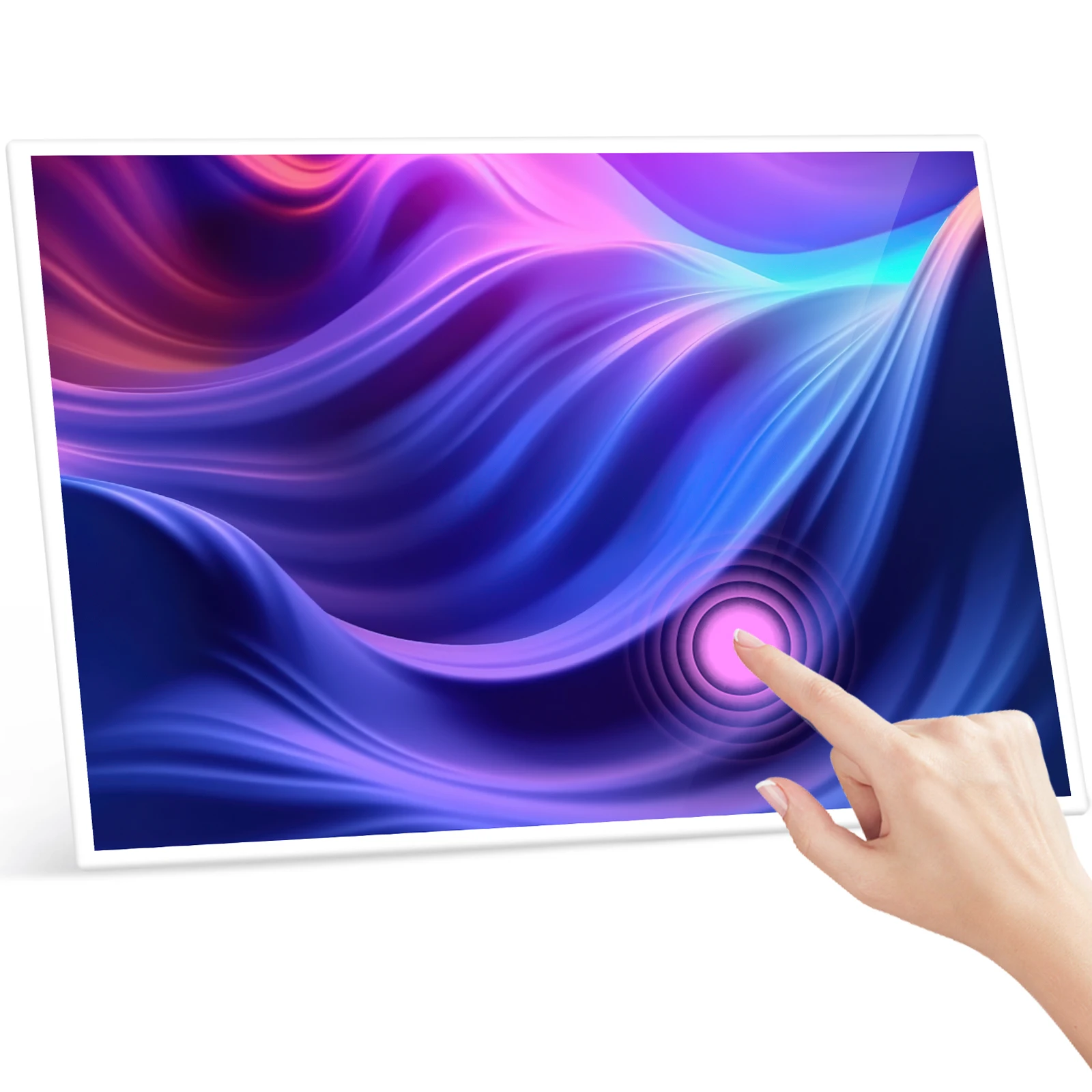 

Цифровой ЖК-календарь Signage 15,6 ADs, интеллектуальный сенсорный экран, интерактивный дисплей для семейных расписаний, настенный планировщик