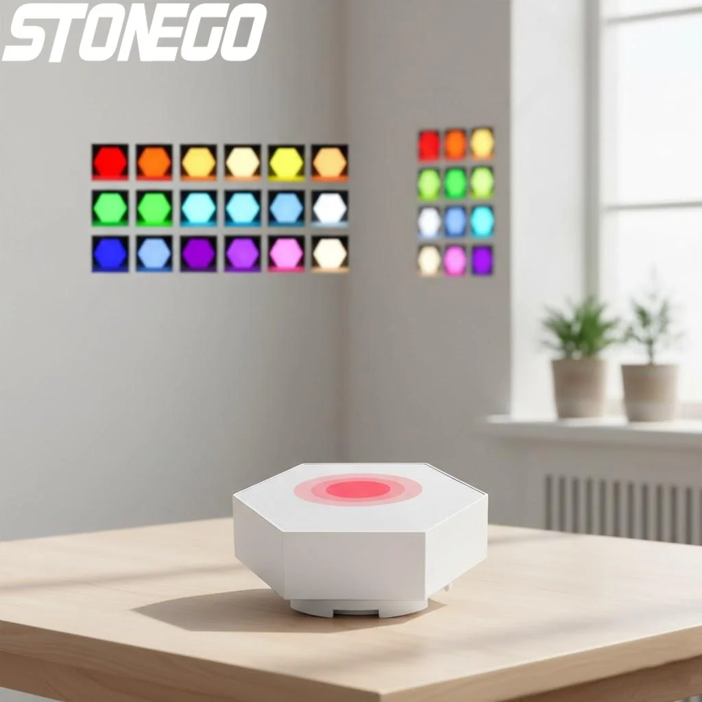 

Светодиодный RGB-светильник для создания атмосферы, настенный, креативный декор, ослепительные цвета, уютное пространство, яркая атмосфера