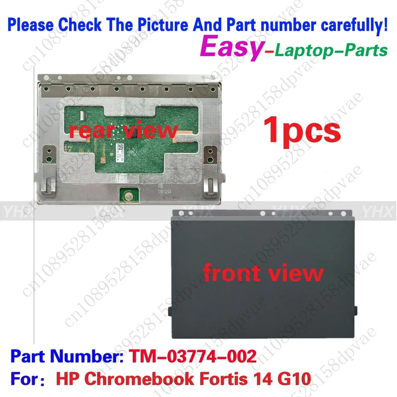 

GYX New For HP Chromebook Fortis 14 G10 Touchpad TM-03774-002.