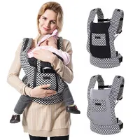 Organic Cotton Ergonomic Baby Carrier Backpacks Canguru Baby Kangaroo Newborn Sling Wrap Multifunction infant Baby sling Carrier