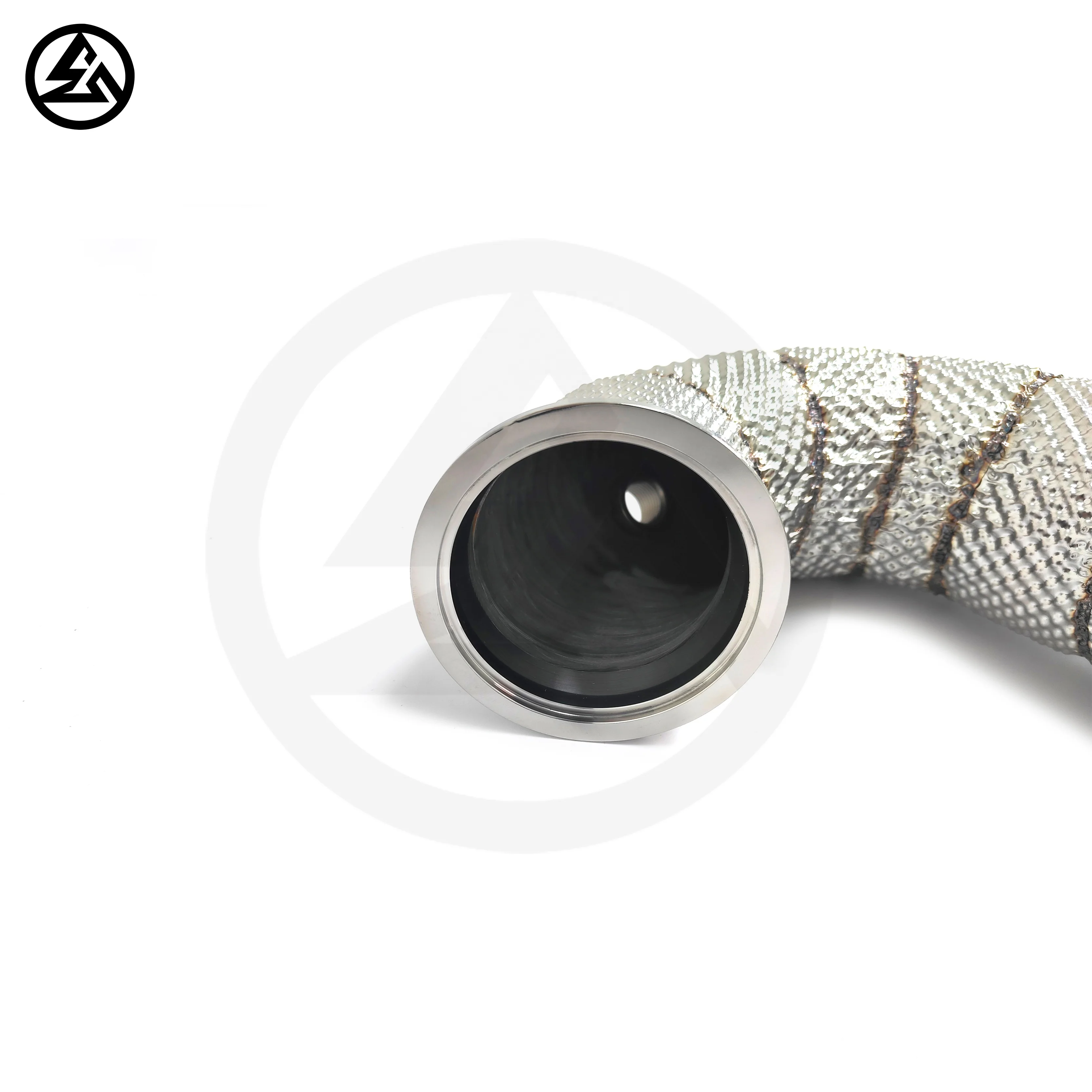 رائجة البيع ملحقات السيارة عالية الجودة رأس الأداء لشركة فيات أبارث 595 500 695 1.4T أنبوب عادم عالي التدفق