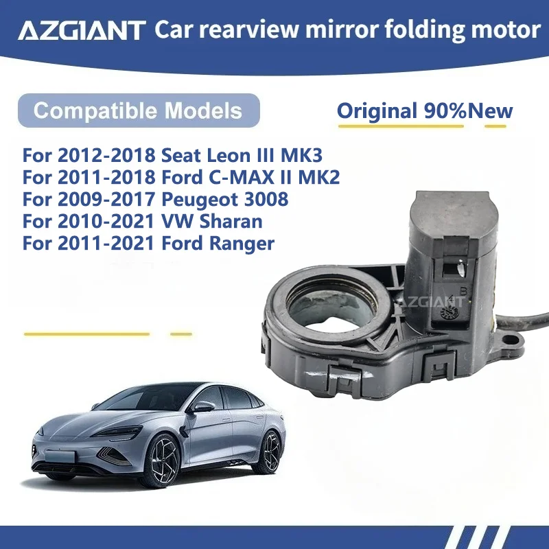 

AZGIANT For Seat Leon III MK3 Ford C-MAX II MK2 Peugeot 3008 VW Sharan Ford Ranger Car Wing Mirror Authentic Folding Motor Power