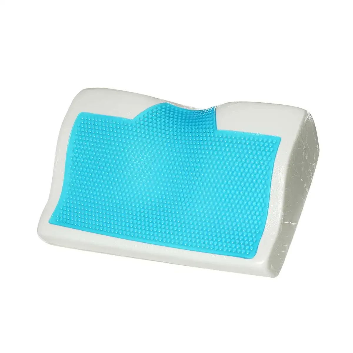 Memory Foam Gel Pillow Summer Ice-cool Slow Rebound Sleep Pillow Orthopedic Soft Health Care Back Neck Pillow Home Bedding