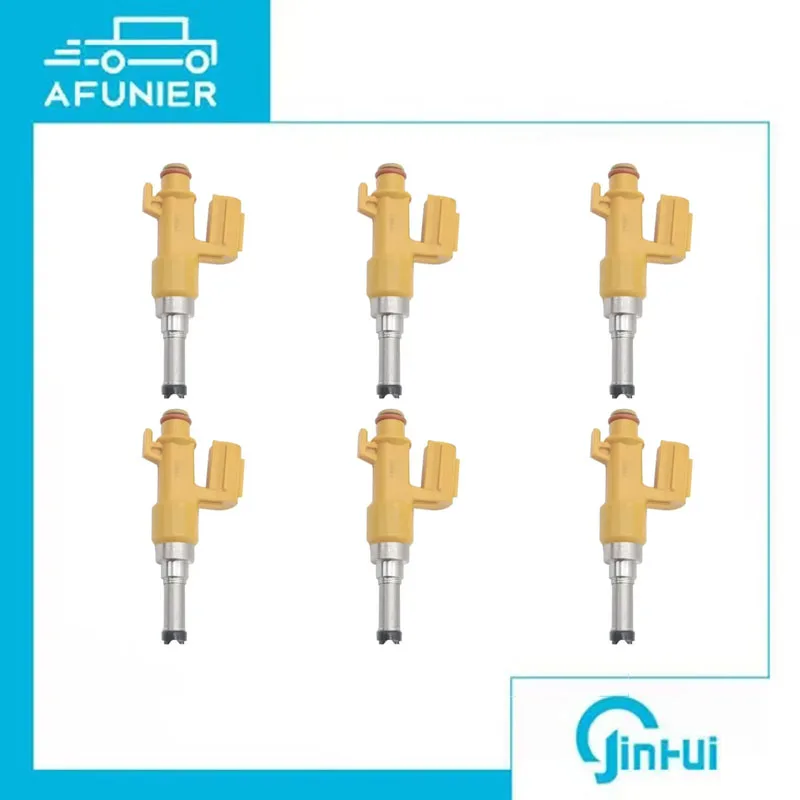 

6Pcs Fuel Injector Nozzle For Camry Sienna Tacoma Highlander Avalon ES350 RX350 RX450h OE No:23209-09330,23250-39325,23209-0P100