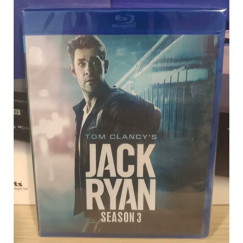 The Latest Agent Action TV Series Jack Ryan Season 1 to 4 Total 9 Discs