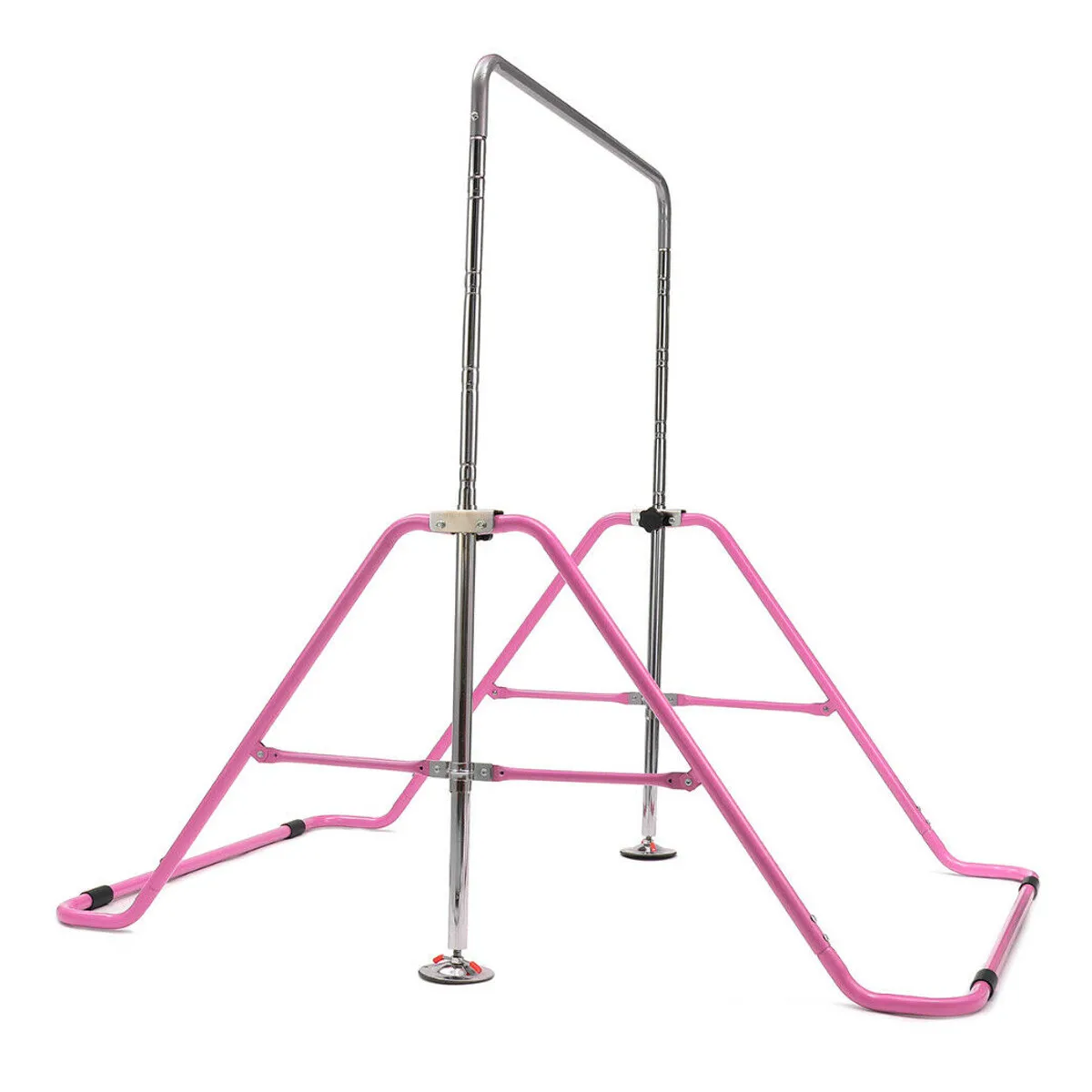 

130cm Adjustable Gym Training Bar for Kids Horizontal Sports Gymnastic Equipment for Home Gym Trainer Aircraft