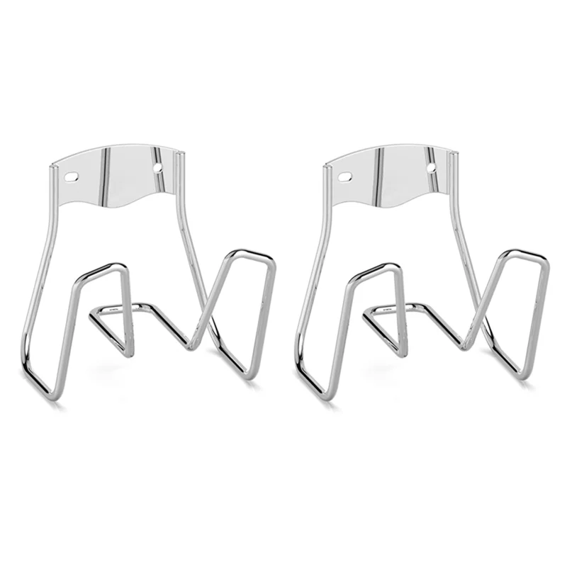 

A21I-Garden Hose Holder Wall Mount For Water Hose, Extension Cords, Air Compressor Hose, Heavy Duty 2PCS