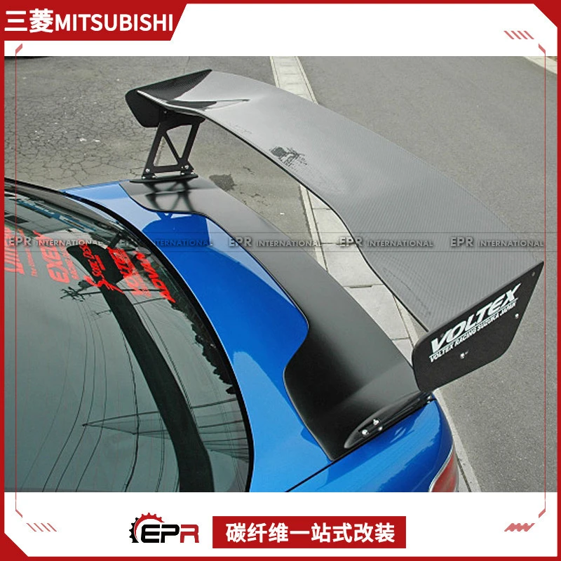 

Подходит для Mitsubishi Evolution 7/8 (CT9A) | Спойлер Voltex Mount2 из карбона, заднее аэродинамическое обновление