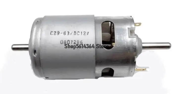 775 Motor - 12V 20500Rpm High Speed Motor with Large Torque for DIY Drills, Table Saws, and Power Tools