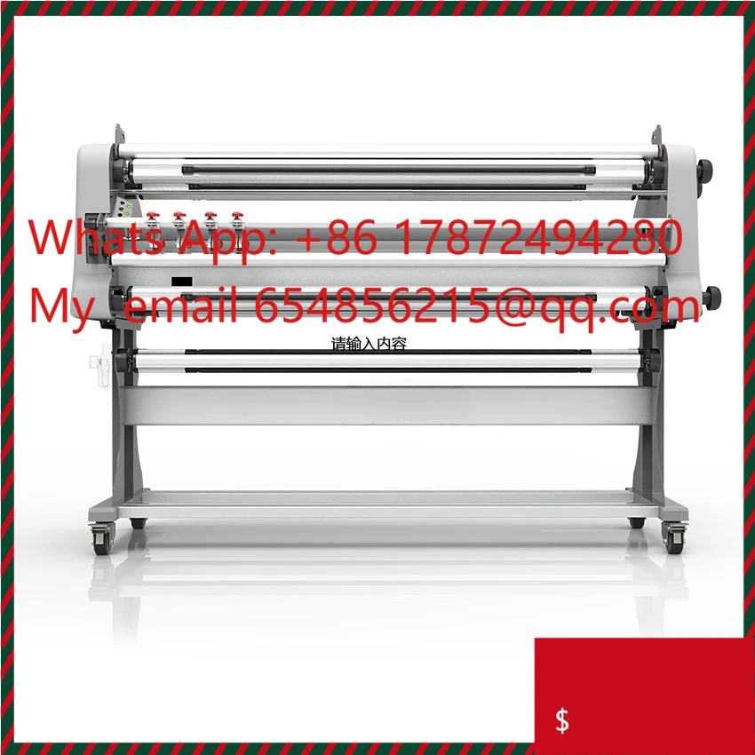 L1056 Vinyl Cold Laminator Fayon Hot Press 1.6m Roller Thermal Laminating Machine