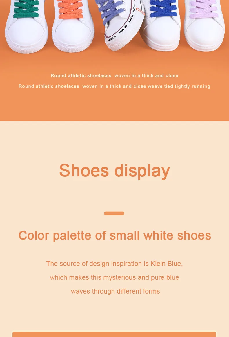 1 Paar flache Schnürsenkel für Sneaker, klassische Schnürsenkel für Sportschuhe aus Canvas, für Damen und Herren, einfarbige, doppelte Baumwoll-Schnürsenkel. – Detail 13