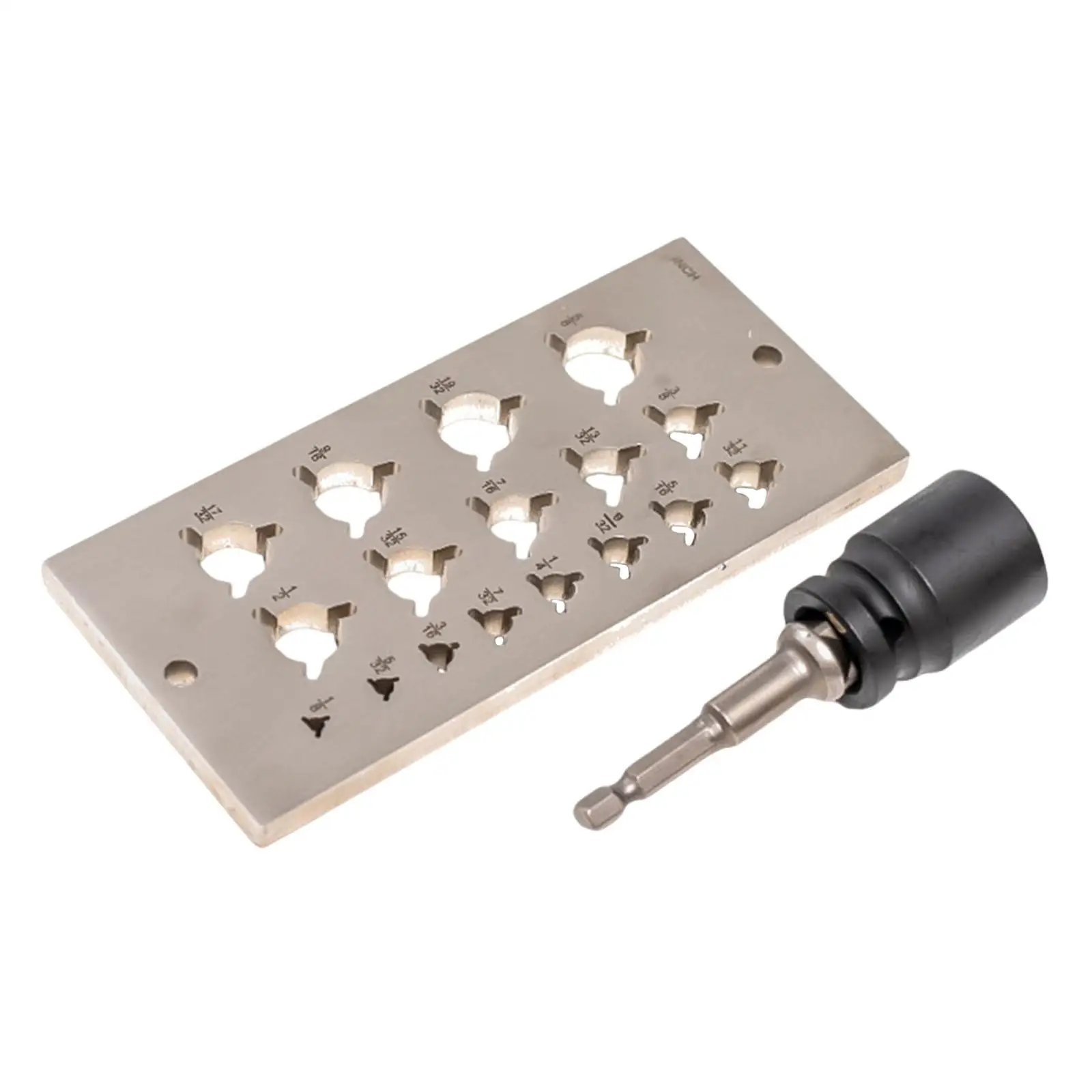 Pin Locator Drill Guide Steel High Hardness Dowel Maker Professional Woodworking Positioning Tool for Joinery Projects