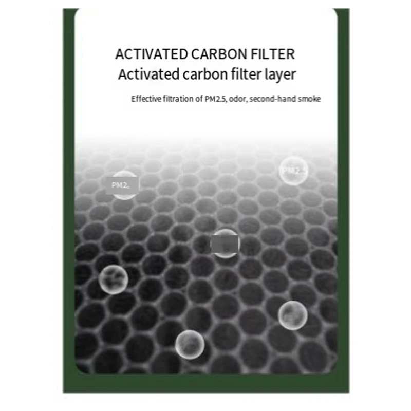 샤오미 공기 청정기 HEPA 활성탄 필터에 적합, 공기 청정기 필터 교체 예비 부품 액세서리