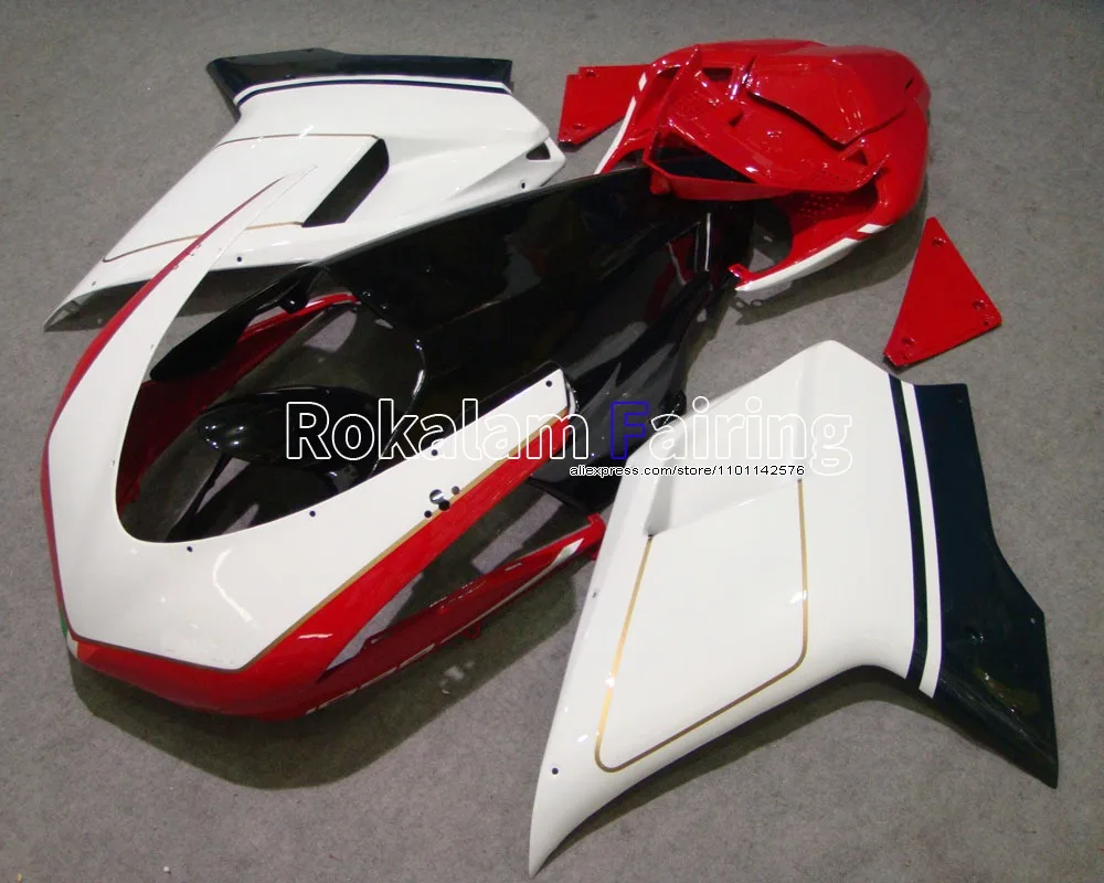 Cowling For Ducati 848 1098 2007 08 09 10 2011 Year 1098S 1198 Motorbike Aftermarket Kit Fairing (Injection molding)