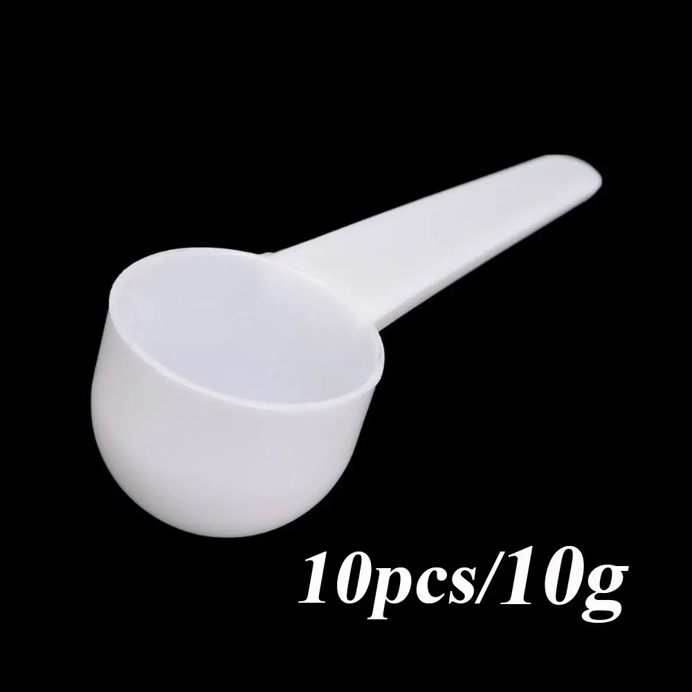 10PCS Tools Kitchen Protein Powder Plastic 1/3/5/10g Measuring Spoon Coffee Milk