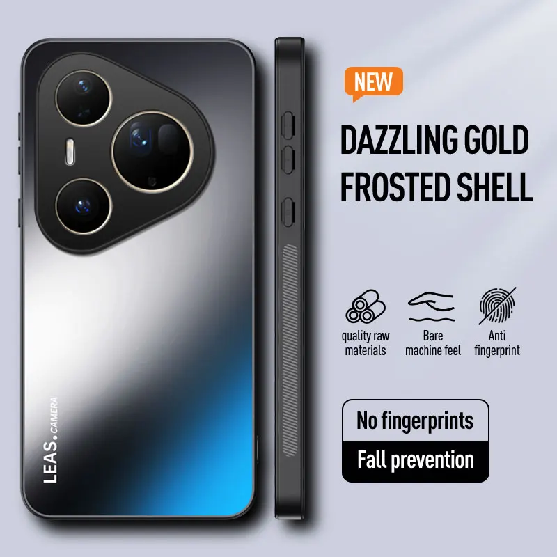 

Роскошный матовый мягкий матовый чехол для телефона AG для Huawei Pura 80 70 Ultra Pro Plus P60 P50 P40 P30 Pro, противоударная защитная задняя крышка