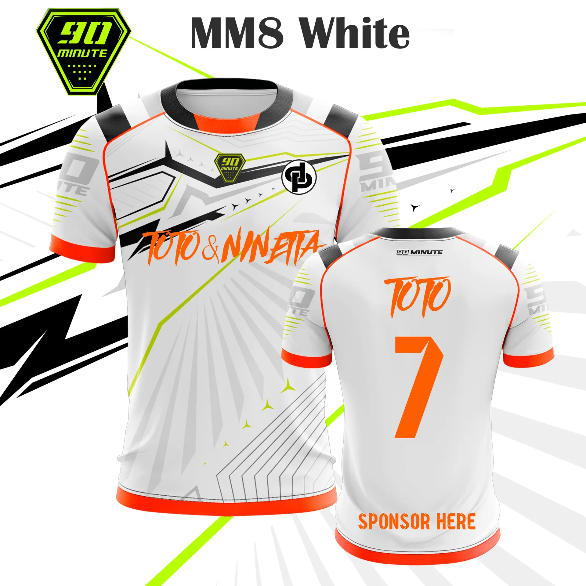 2025 Summer Hot 90Minutes Series 3D Printed Men's Sports Fitness Women's Casual Breathable Loose Short Sleeve T-shirt image 6
