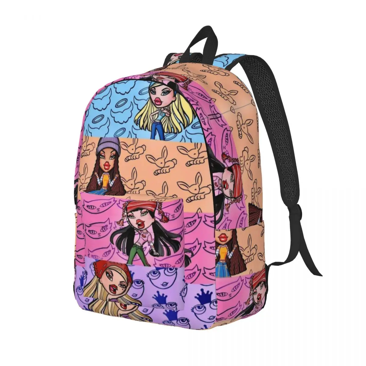 Bratz Artworks Backpack for Preschool Primary School Student Bookbag Boy Girl Kids Daypack Hiking