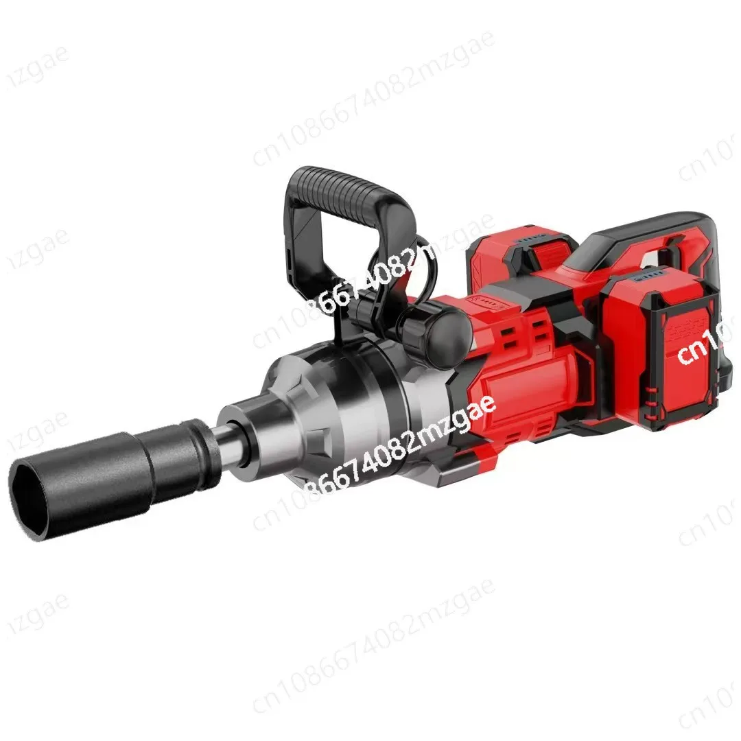 مفتاح ربط كهربائي عالي الطاقة بدون فرش، لوحة تأثير الليثيوم، إصلاح السيارات، مفتاح كهربائي 4000N #4