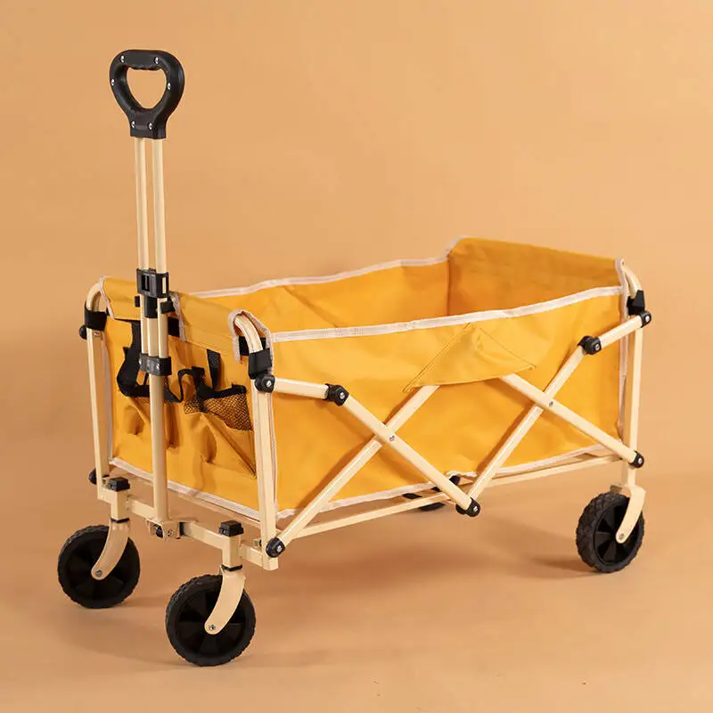 

Portable Outdoor Foldable Hand Trolley Thickened Picnic Cart for Camping & Outdoor Adventures