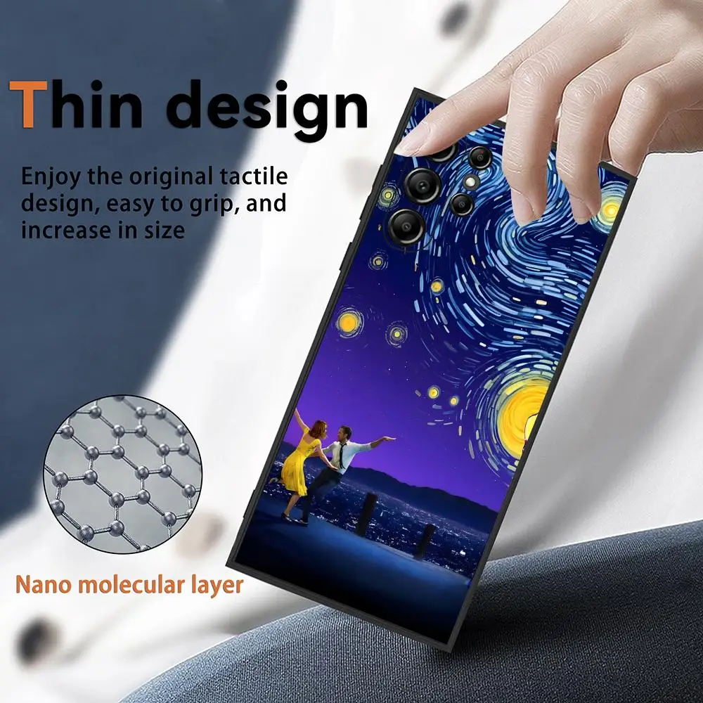 Movie L-La La Land Phone Case For Samsung Galaxy S25 S24 S22 S23 Ultra S21 S20 Plus Frosted Non-Slip Full Cover Soft Case