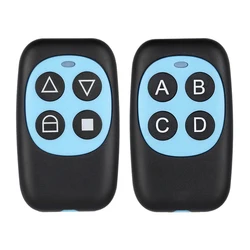 Multi Frequency Electric Garage Door Gate Opener Universal Copy Remote Controller 4 Buttons Replacement Key Fob for Vehicle Car