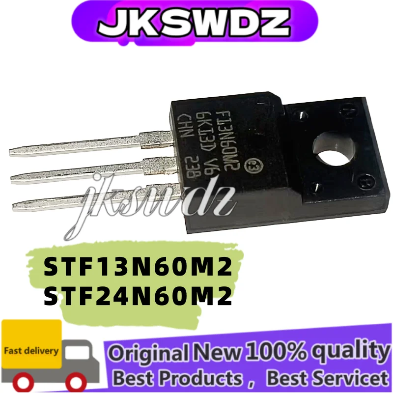 

10PCS 100% New F13N60M2 13N60M2 STF13N60M2 TO-220F STF24N60M2 24N60M2 F24N60M2 MOS transistor