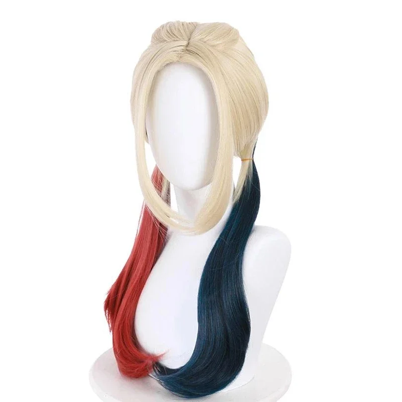 

Wigs for Harley Quinn Hair Wigs for Halloween Christmas Carnival Anime Party Reneecho Suicide Cosplay 2024 Movice