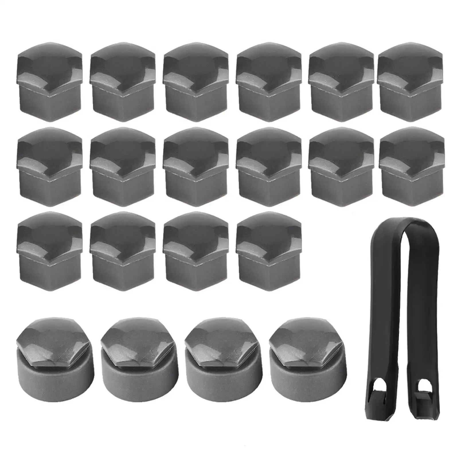 20pcs 17mm Nut Car Wheel Auto Hub Screw Cover Wheel Nut Anti-theft Cover for car Accessories tuercas para llanta