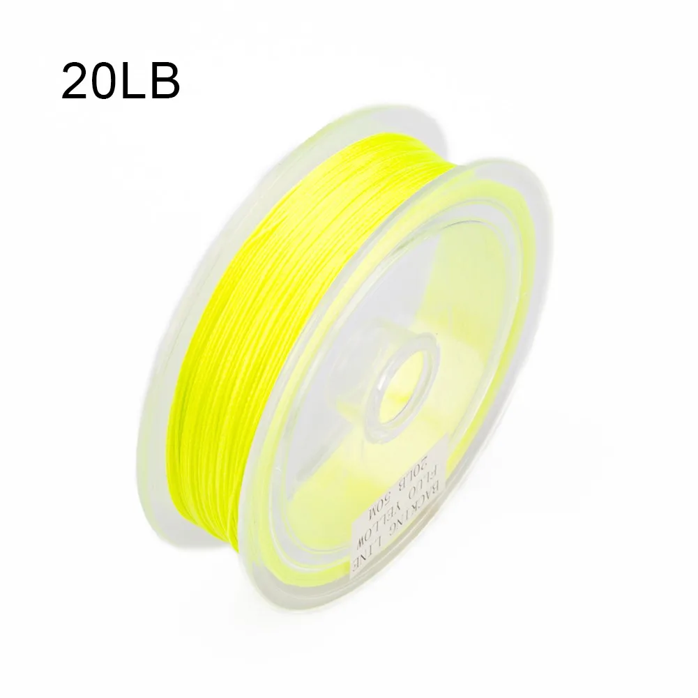 20 / 30lbs Line Backing Fishing Trout Line Loop Dacron 8 Braided Fly Lines Backing Braided Dacron Fly Lines Fishing Accessories