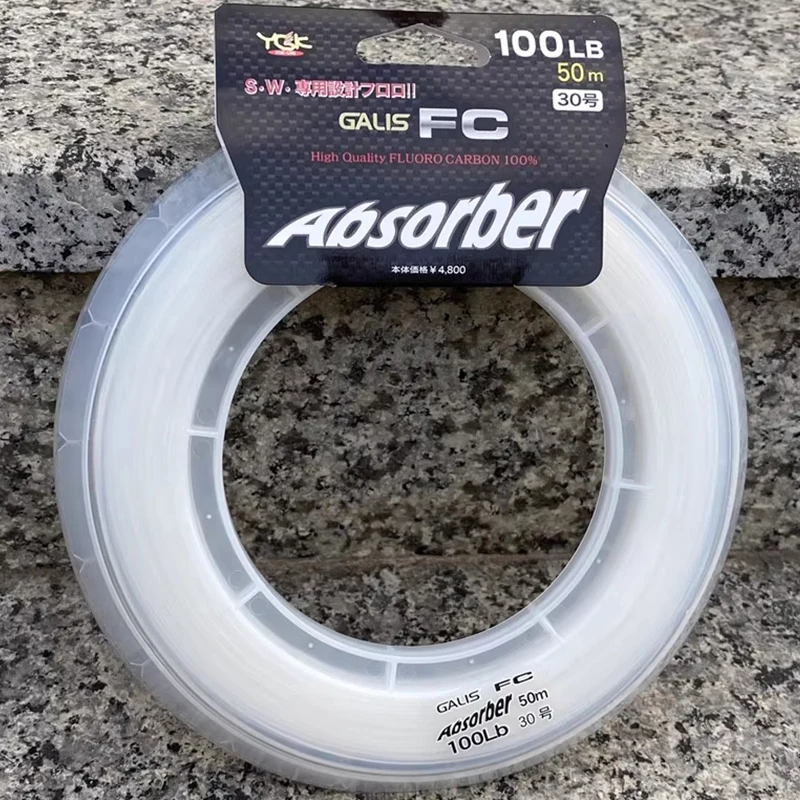 

Япония YGKFC 100% фторуглеродная леска для рыбалки 20 фунтов ~ 130 фунтов, прочное покрытие из углеродного волокна, невидимая быстро тонущая леска для ловли карпа