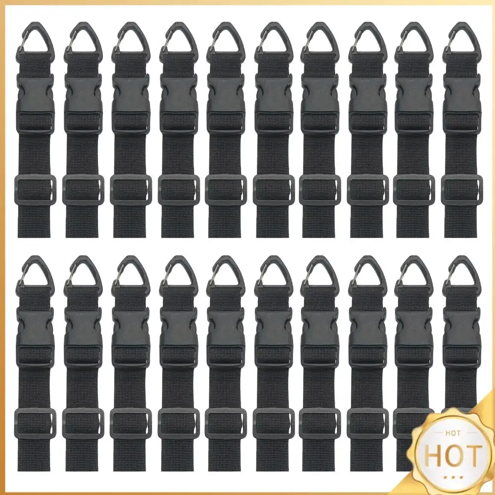 3-Axis Buckle Storage Strap for Cables Wires Rope Hoses with Triangular Buckle Cord Organizer Holder for Home Garage Or Workshop