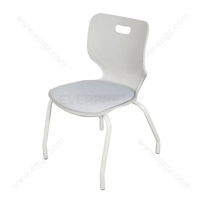 

Comfortable Shape Stackable School Furniture Library Plastic Student Chair