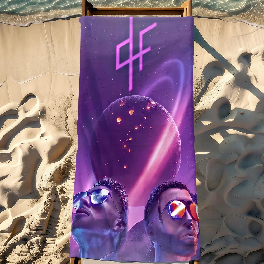 Band P-PNL-S QLF Rappers Towel Sports Quick Dry Travel Camping Gear Sandproof Soft Light Large Beach Towel