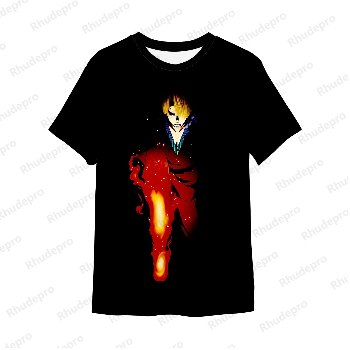 One Piece Fashion Y2k Clothes Monkey D Luffy Short Sleeve Clothing Men\'s T-Shirt New Gift Trend 5XL T-shirts High Quality Tops