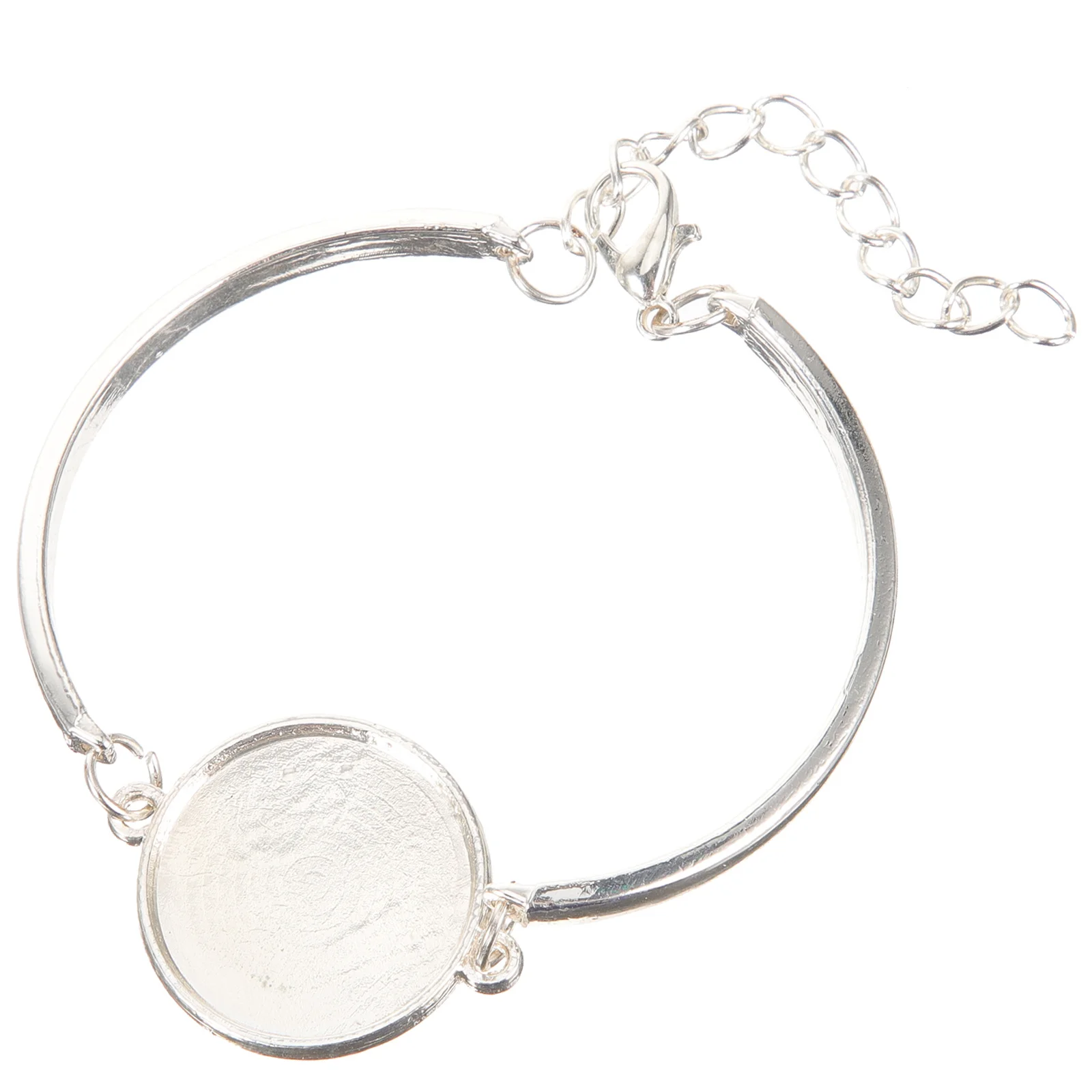 

Sublimation Bezel Bracelet Blanks Round Heat Transfer Bangle For Diy Jewelry Making Unfinished Bracelet Decor Sublimation