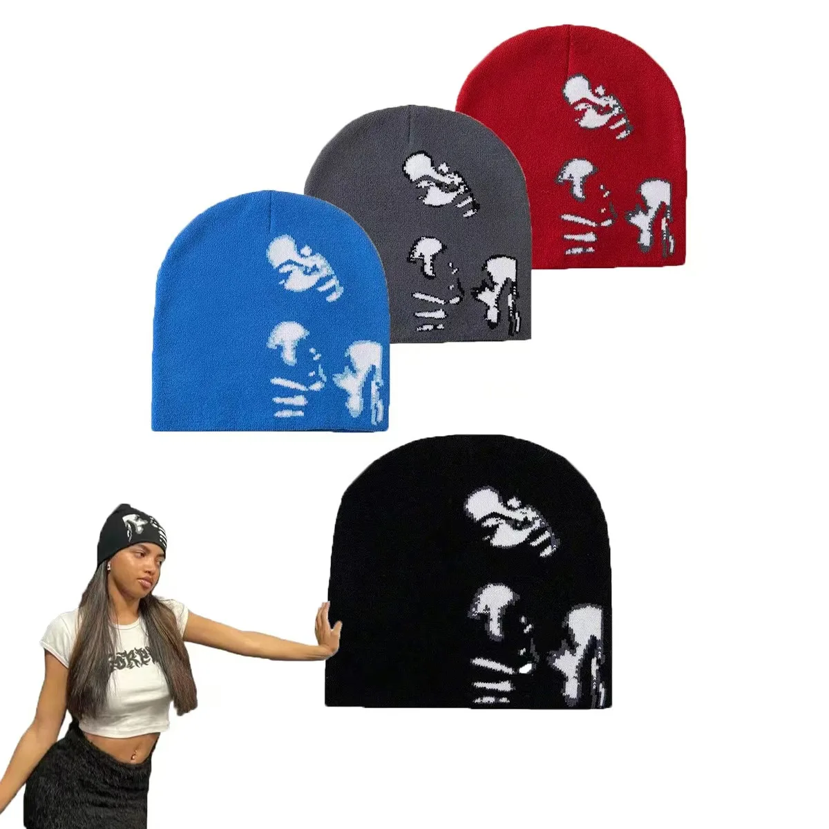 1 Stück Neuer Modischer Sindlloger Damen Y2k Accessoire Lässiger Bucket Hat, Damen Fischerhut