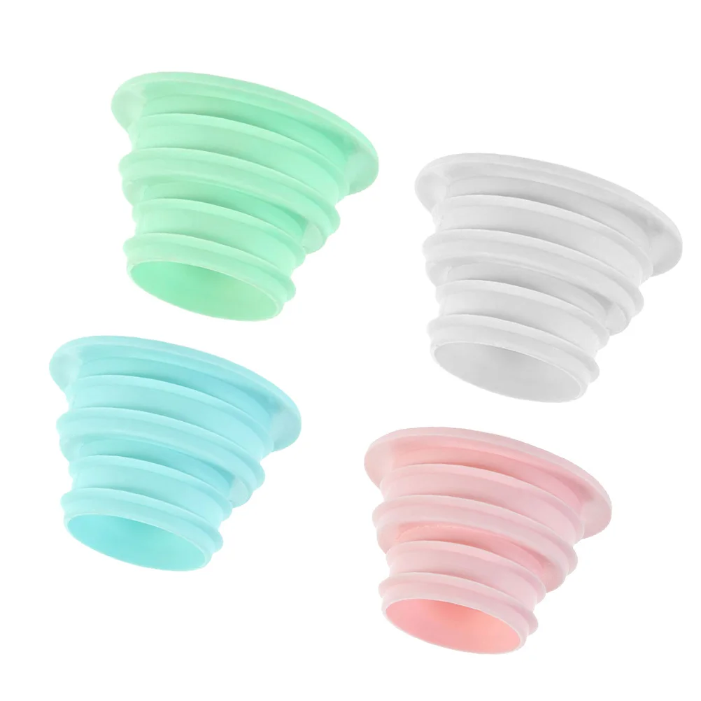 

4Pcs Silicone Pipeline Sealing Ring Flexible Closing Plug for Washing Machine Sewer Floor Drain Deodorization Insect Prevention
