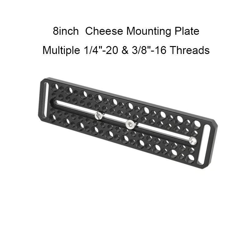 CAMVATE Switching Plate Camera Mounting Cheese Plate With Multiple 1/4