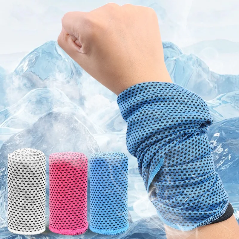 Outdoor Sport Ice Towel Rapid Instant Cooling Microfiber Quick-Dry Ice Towels Fitness Yoga Gym Running Wipe Sweat Chill Towels