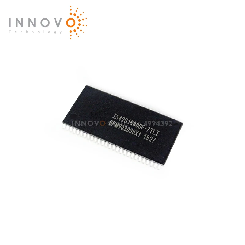 1~10pcs/lot IS42S16800F-7TLI-TR IS42S16800F-7TLI IS42S16800 DRAM 128MBIT PAR 54TSOP II IC CHIP New original