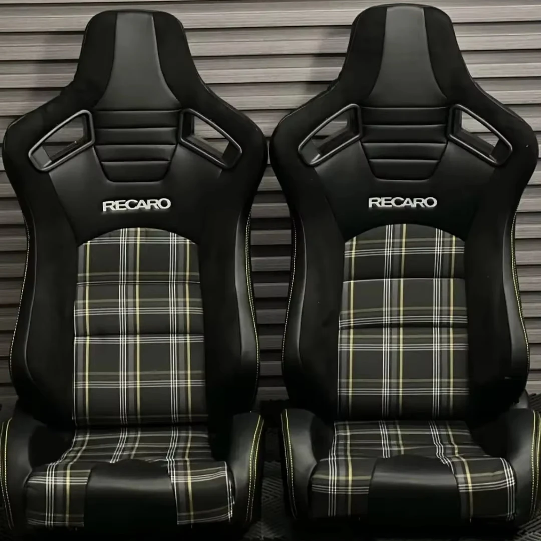 

Good Quality Racing Car Seat New Pattern PVC Leather With Comfortable Carbon Fiber Sport Style Seat Design