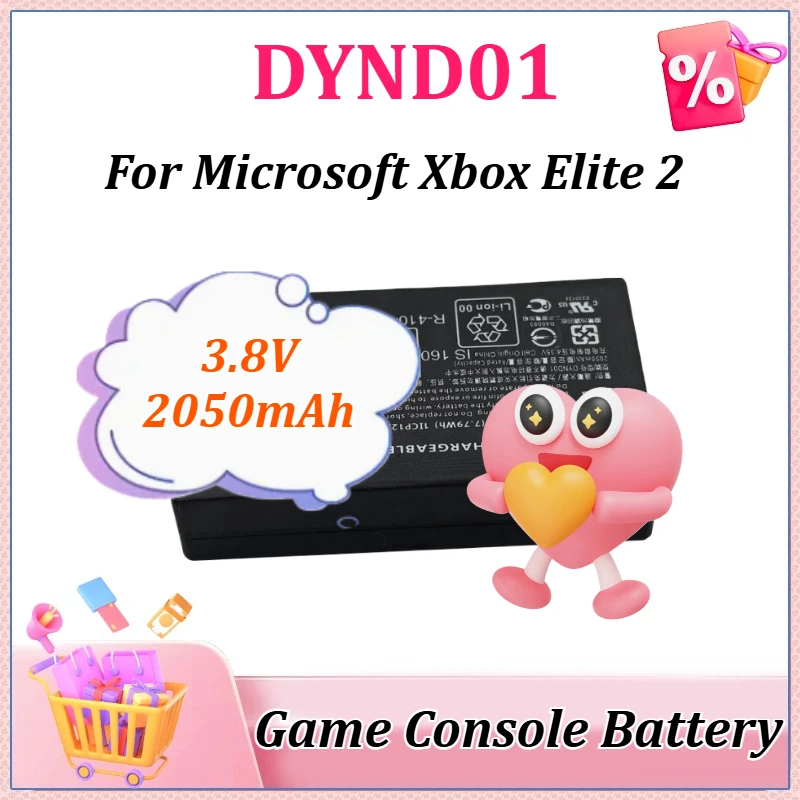 

3.8V 2050mAh DYND01 Newly upgraded Replacement Game Console Controller Battery for Microsoft Xbox Elite 2 Series 1797 Battery