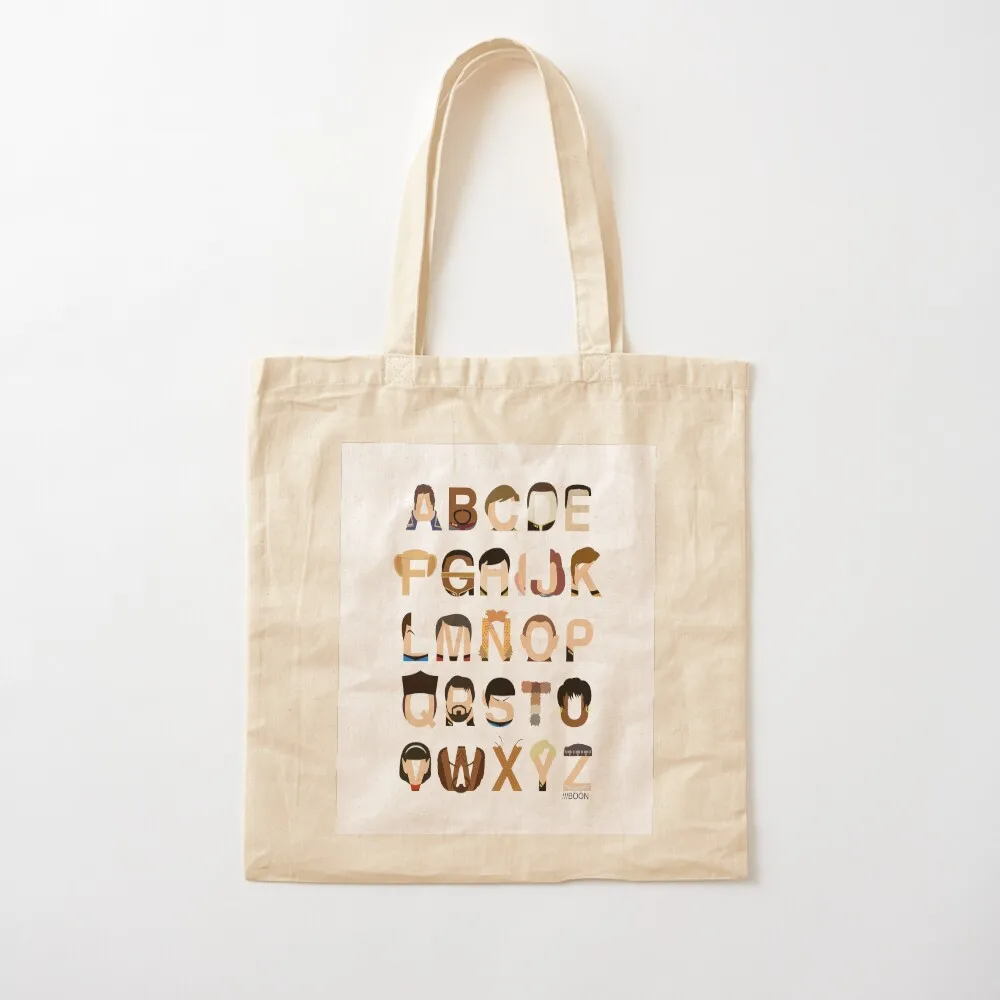 Star Trek Alphabet Tote Bag shopping bag logo Shopper handbag hand bag ladies cute tote