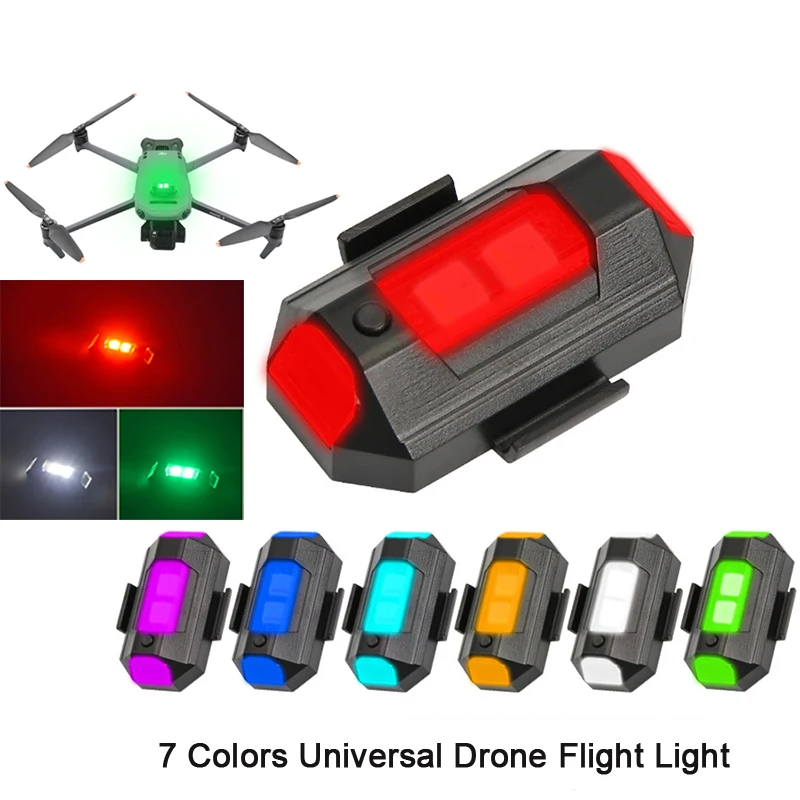 Universal Drone Strobe Lights LED Lamp for DJI Mavic 3/Mavic2/MINI 3 Pro/Air2S/MINI 2SE Signal Indicator Turn Lights Accessories