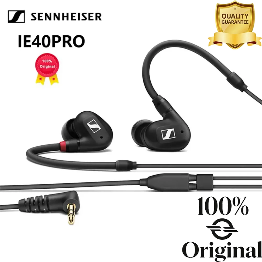 

New Sennheiser IE40 PRO Wired Sports Earphones for Running Monitoring Earphones with Accurate Sound Insulation Earphones