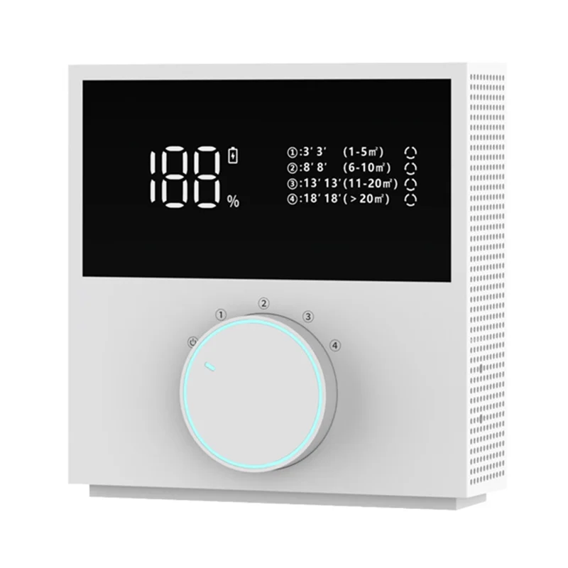 

Очиститель воздуха с функцией отрицательного давления для спальни, для комнаты с животными - устраняет формальдегид, запахи, с функцией ароматерапии - B27C