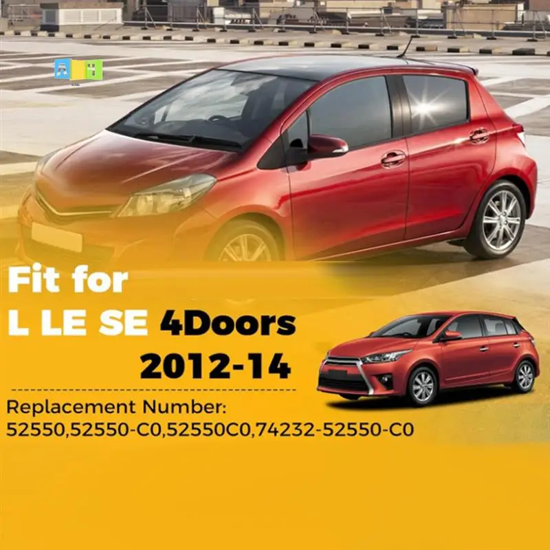 

A04E-крышка панели управления переключателем переднего окна автомобиля для Toyota Yaris 2012-2014, автомобильные аксессуары