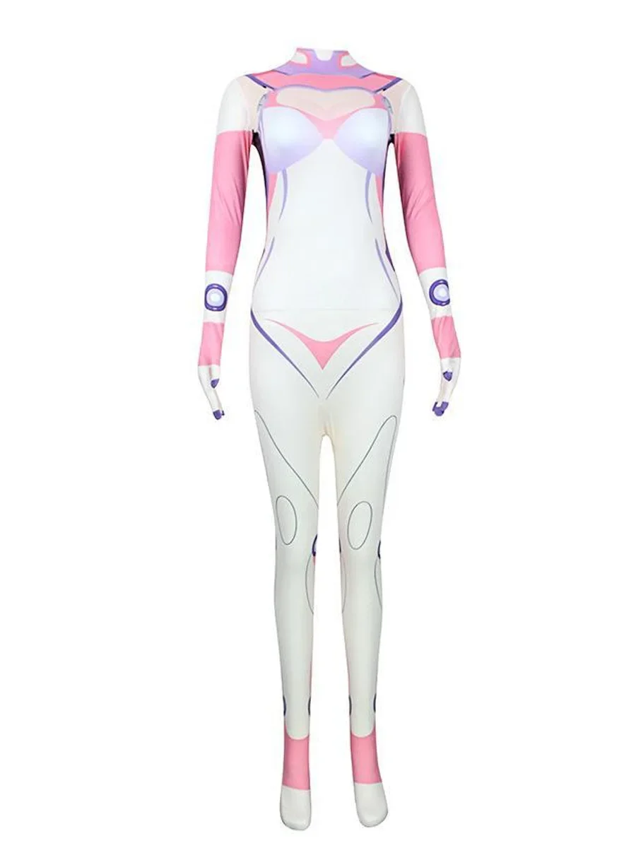 

Halloween Tight Bodysuit DVA Daji Zero two02 Watch Kiana Ayanami Cos Gospel Warrior Personality Bodysuit